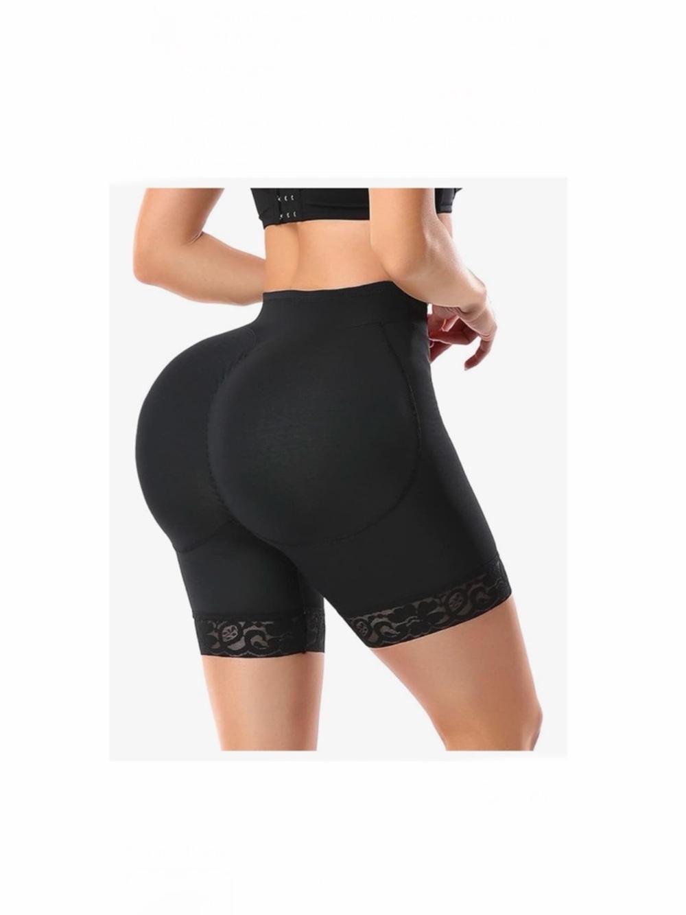 POP CLOSETS Women👩🏻Butt Lifter Padded Lace Shapewear Sz 4X